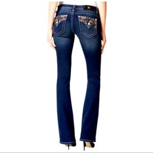 Miss Me Signature Boot Cut Jeans Size 33